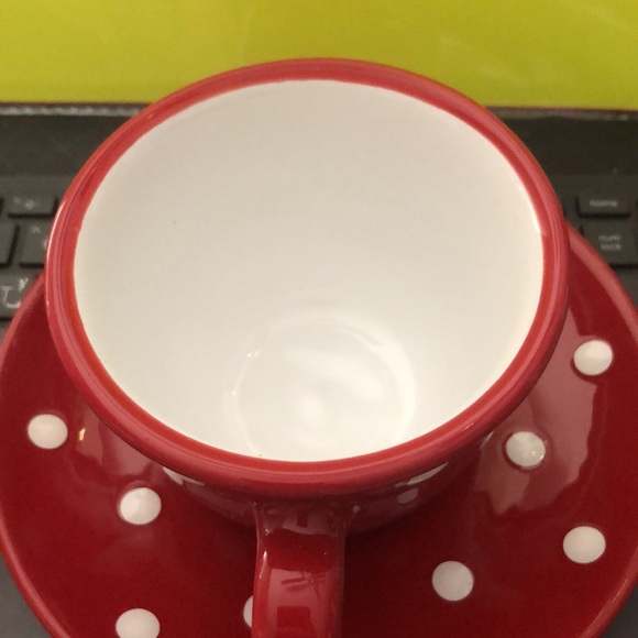 City to Cottage Tea cup and plate Polka Dotted - Picture 3 of 11